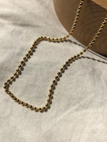 BALL CHAIN LG NECKLACE -Lady's-