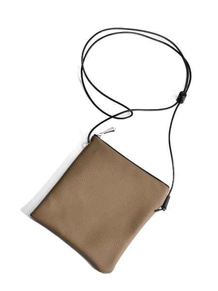 COMPACT SHOULDER -TAUPE-