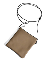 COMPACT SHOULDER -TAUPE-