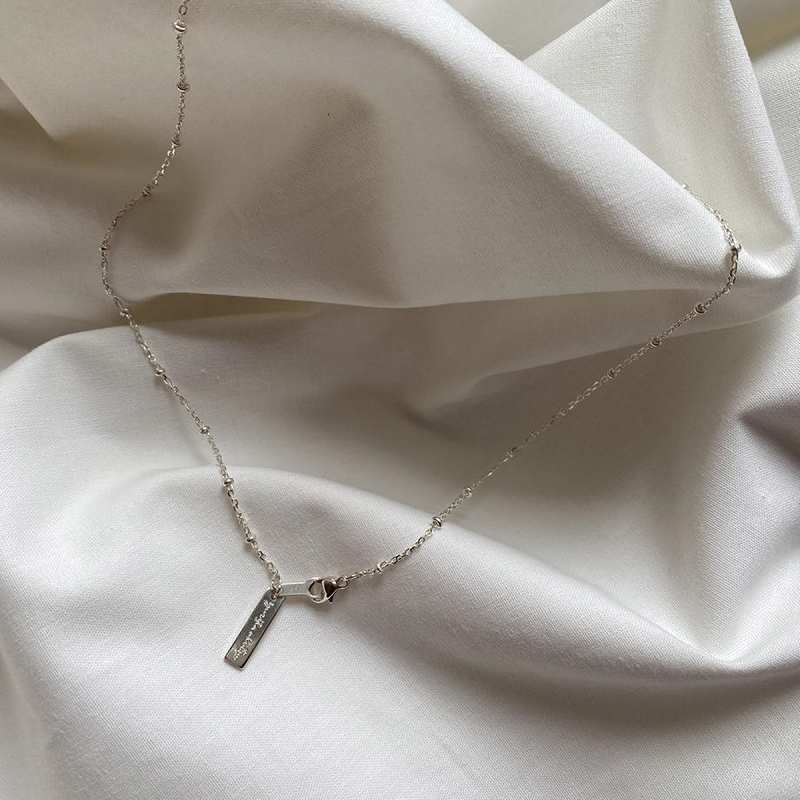 dot silver925 necklace -Lady's-