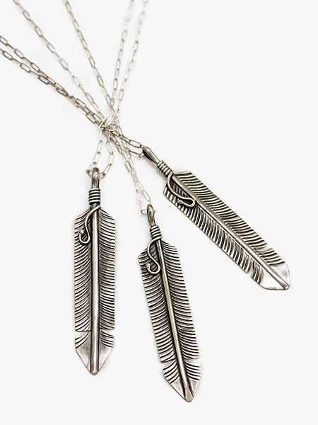 FEATHER NECKLACE | IN ONLINE STORE