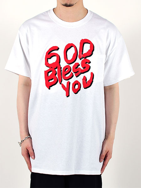 GOD BLESS YOU NO.2 TEE / WHITE XL Tシャツ