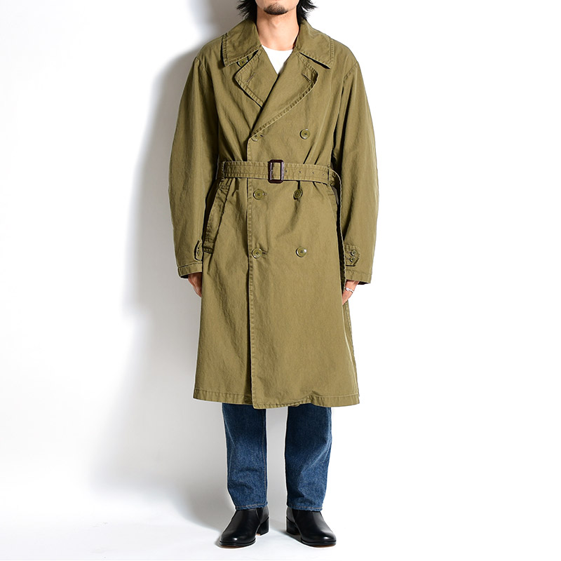 US ARMY OVER COAT -OLIVE- | IN ONLINE STORE
