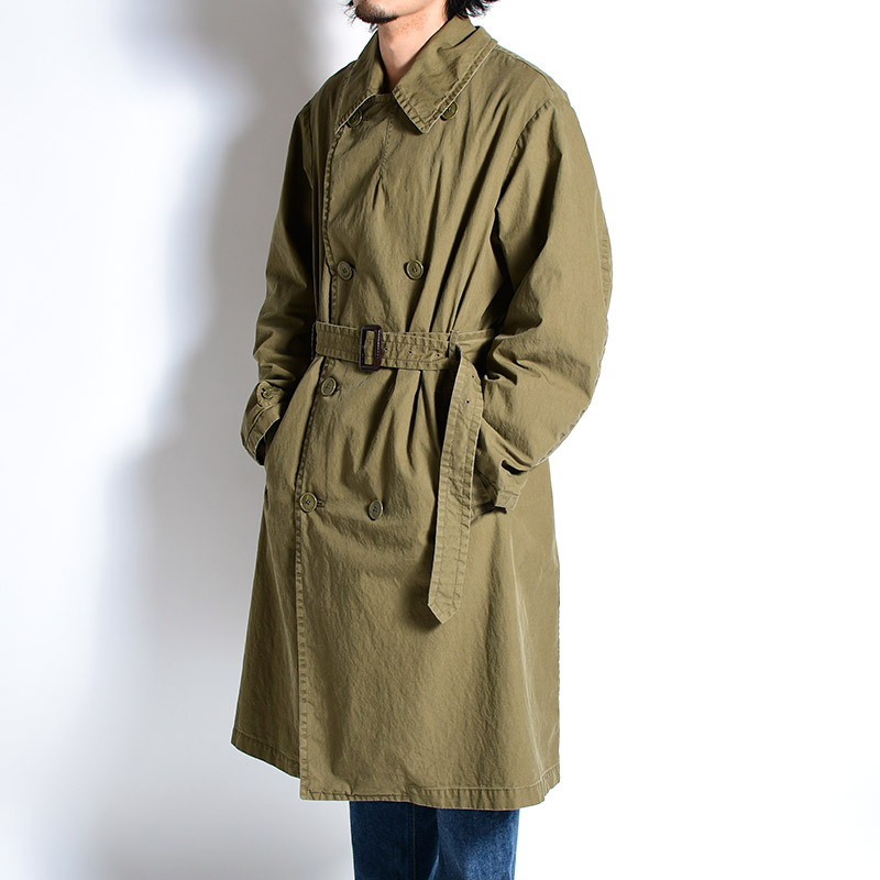 US ARMY OVER COAT -OLIVE- | IN ONLINE STORE