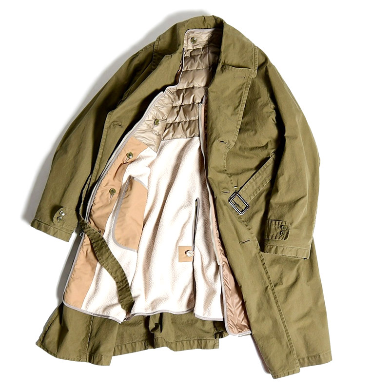 US ARMY OVER COAT -OLIVE- | IN ONLINE STORE