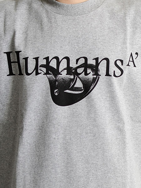 HUMANS TEE -GRAY- | IN ONLINE STORE