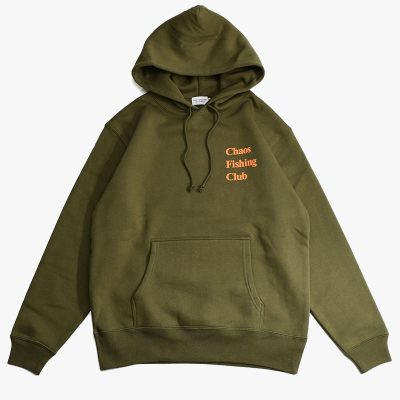 PUFF LOGO HOODY -OLIVE- | IN ONLINE STORE