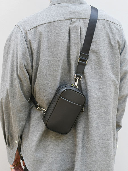 MICHELLE PHONE BAG -BLACK-