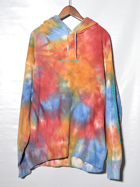 HAND DYEING HOODIE D -MIX-