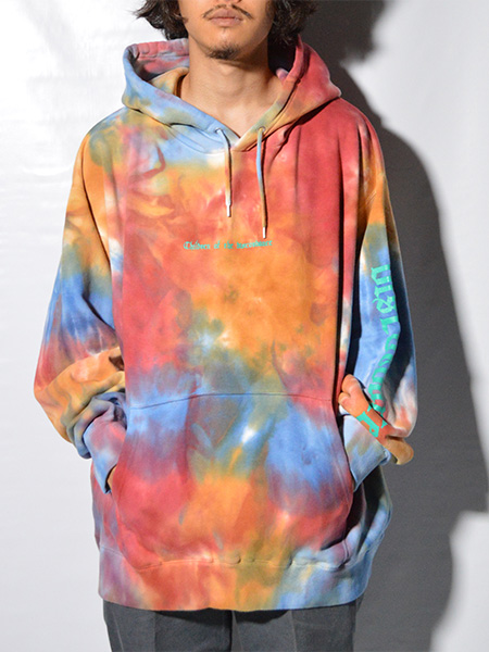 HAND DYEING HOODIE D -MIX-