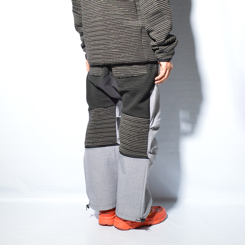 WEIGHT MAP FIELD CROPPED PANTS -GRAY- | IN ONLINE STORE