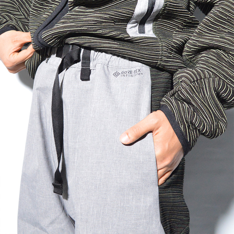 WEIGHT MAP FIELD CROPPED PANTS -GRAY- | IN ONLINE STORE