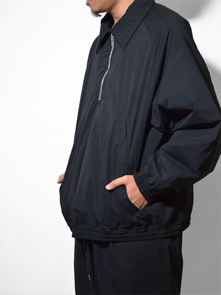 PULLOVER WORK JACKET -BLACK- | IN ONLINE STORE