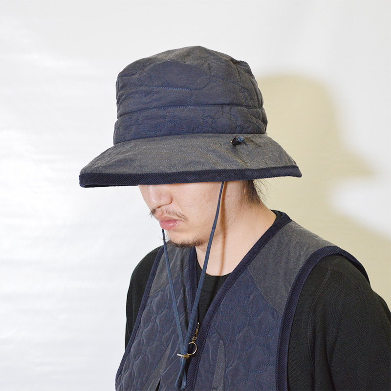 NICHOLAS DALEY X LAVENHAM BUCKET HAT -NVY- | IN ONLINE STORE