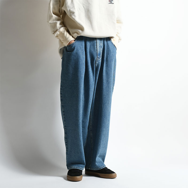 BAGGY DENIM PANTS -INDIGO- | IN ONLINE STORE