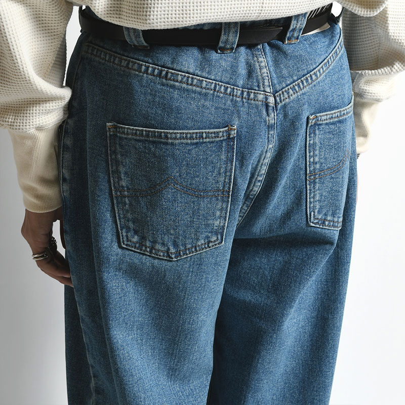 BAGGY DENIM PANTS -INDIGO- | IN ONLINE STORE