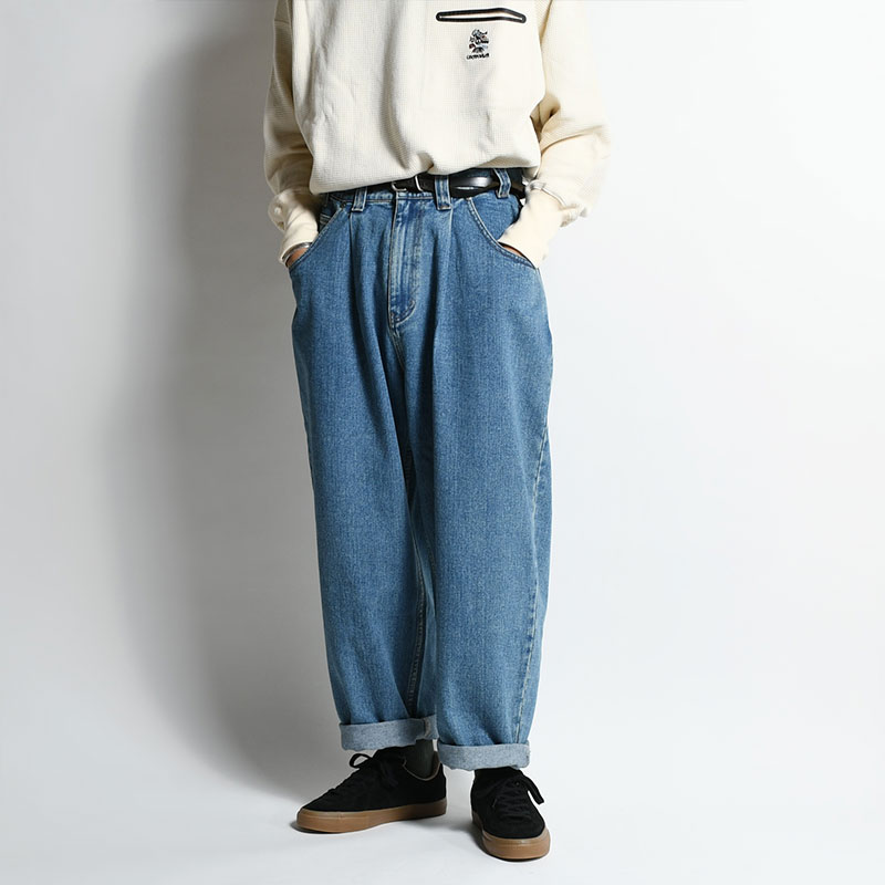 BAGGY DENIM PANTS -INDIGO- | IN ONLINE STORE