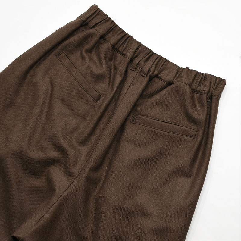 FLANO BALLOON PANTS -BROWN- | IN ONLINE STORE