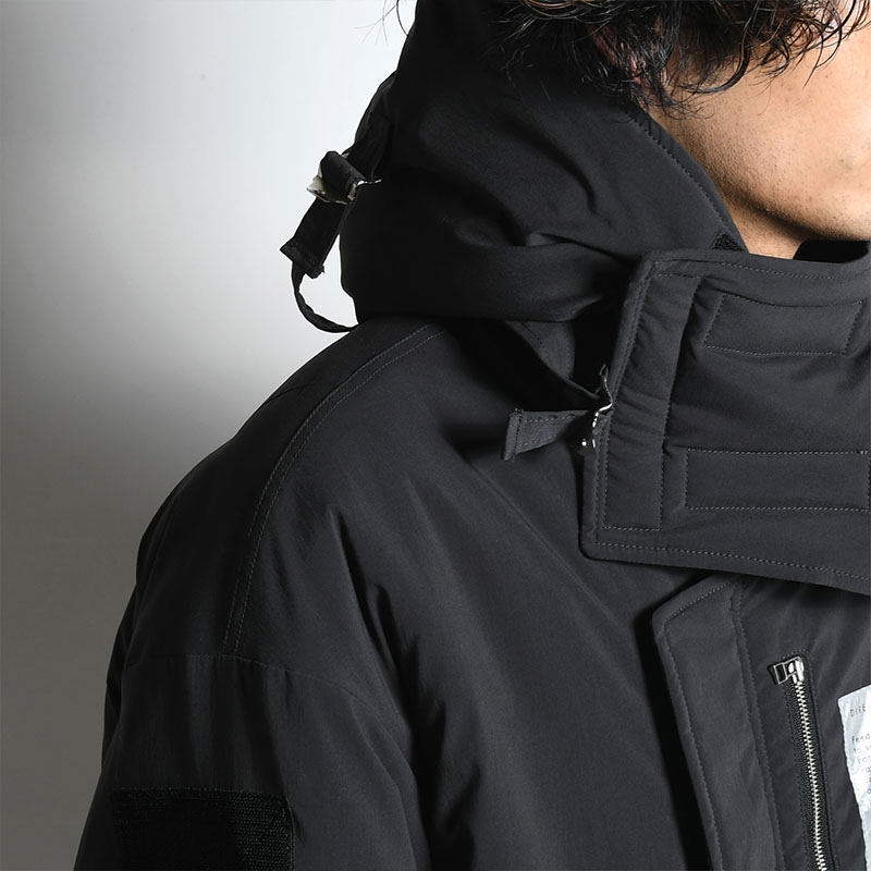 売り切れ必至！ blackweirdos Revolution 22AW Padding Parka Padding