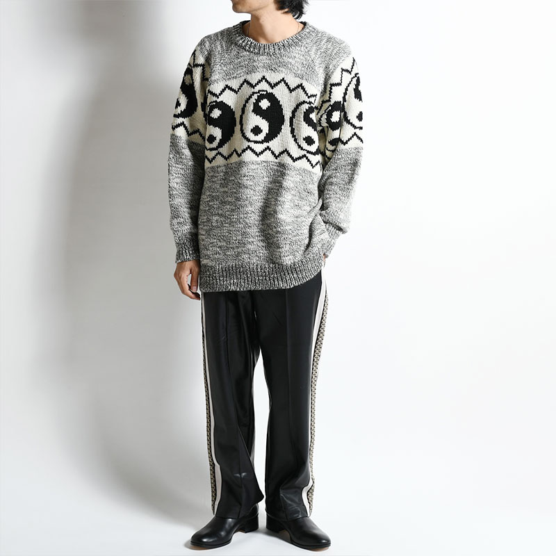 YIN YANG SWEATER -2.COLOR- | IN ONLINE STORE