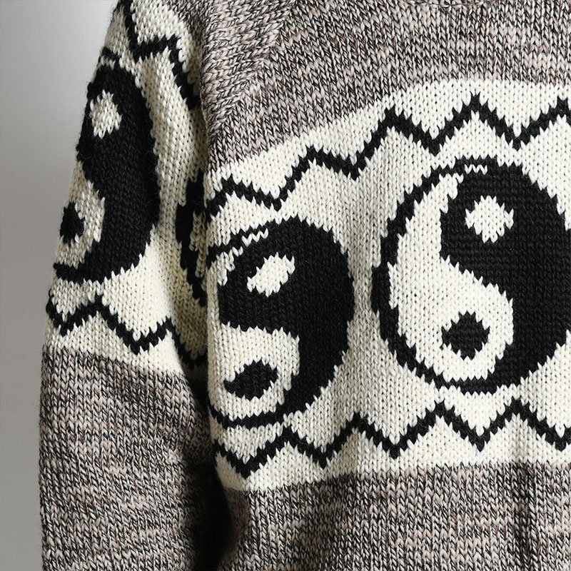 YIN YANG SWEATER -2.COLOR- | IN ONLINE STORE
