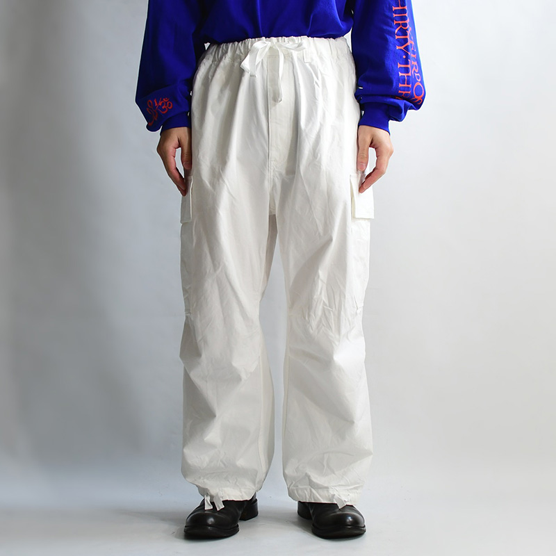 17500円格安 購入 割引販売中 Black Weirdos 22ss easy cargo pants 白