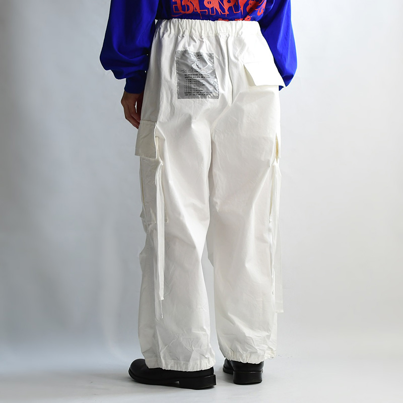 EASY CARGO PANTS -WHITE- | IN ONLINE STORE