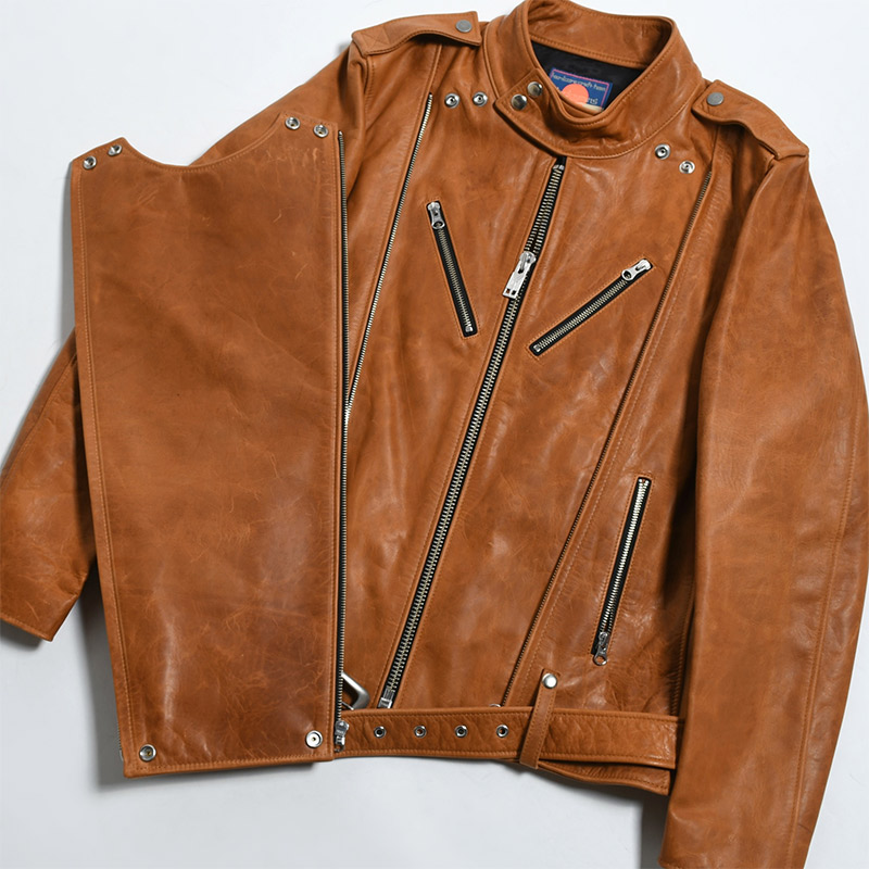 HORSE LEATHER JACKET -CAMEL- | IN ONLINE STORE