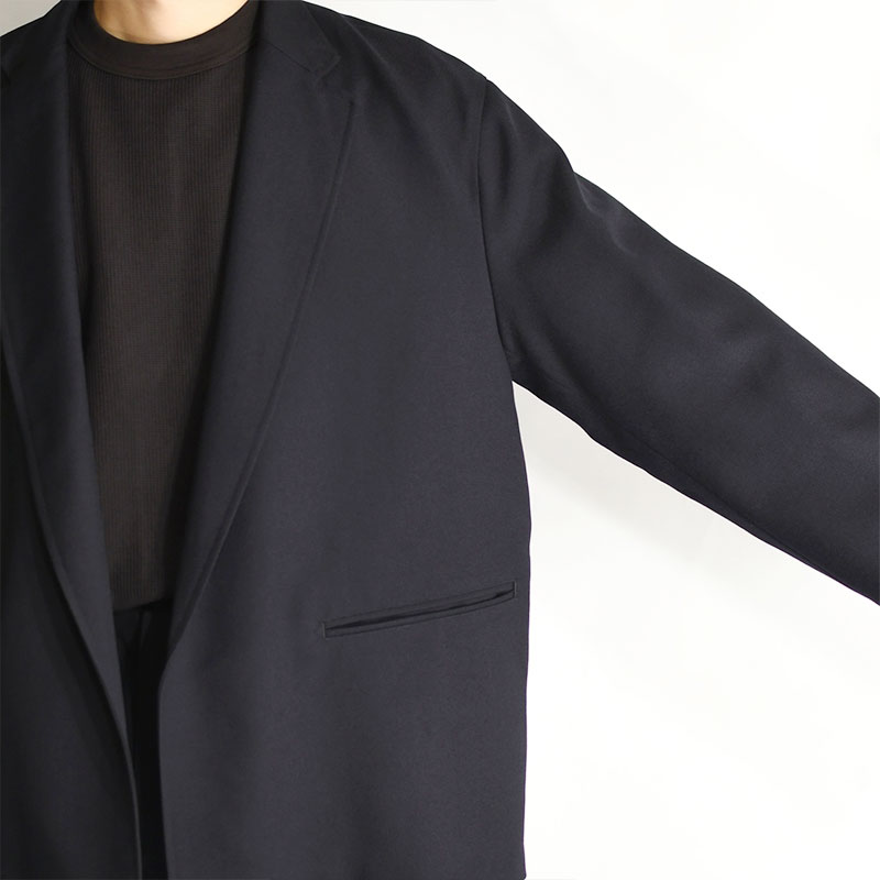 WOOL SURGE CARDIGAN JACKET -DARK NAVY- | IN ONLINE STORE