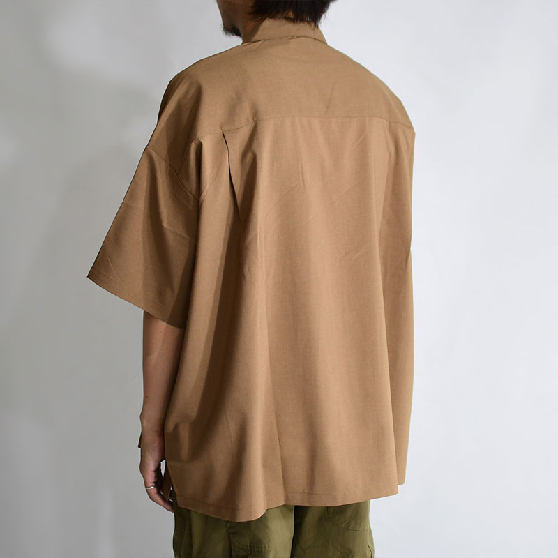 EYE FIRE SHIRT -BROWN- | IN ONLINE STORE