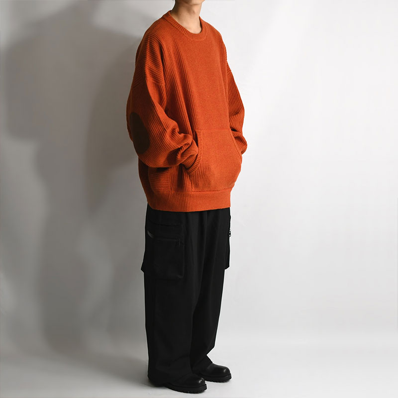 LOW GAUGE KNIT CREW -3.COLOR- | IN ONLINE STORE