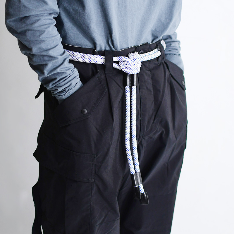 MOUNTAIN ROPE BELT -WHITE- | IN ONLINE STORE