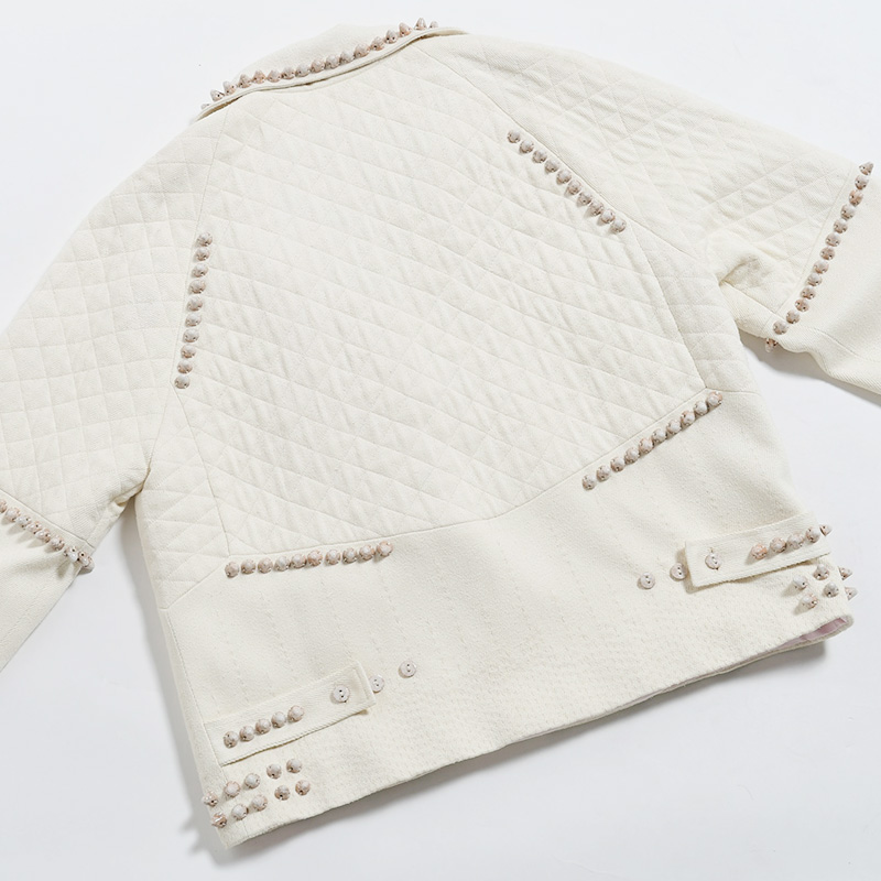 MAD SASHIKO SPIKED RIDERS -WHITE- | IN ONLINE STORE