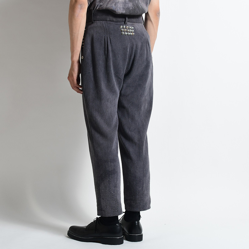 MAD SASHIKO SPIKED SLIM PANTS -CHARCOAL- | IN ONLINE STORE