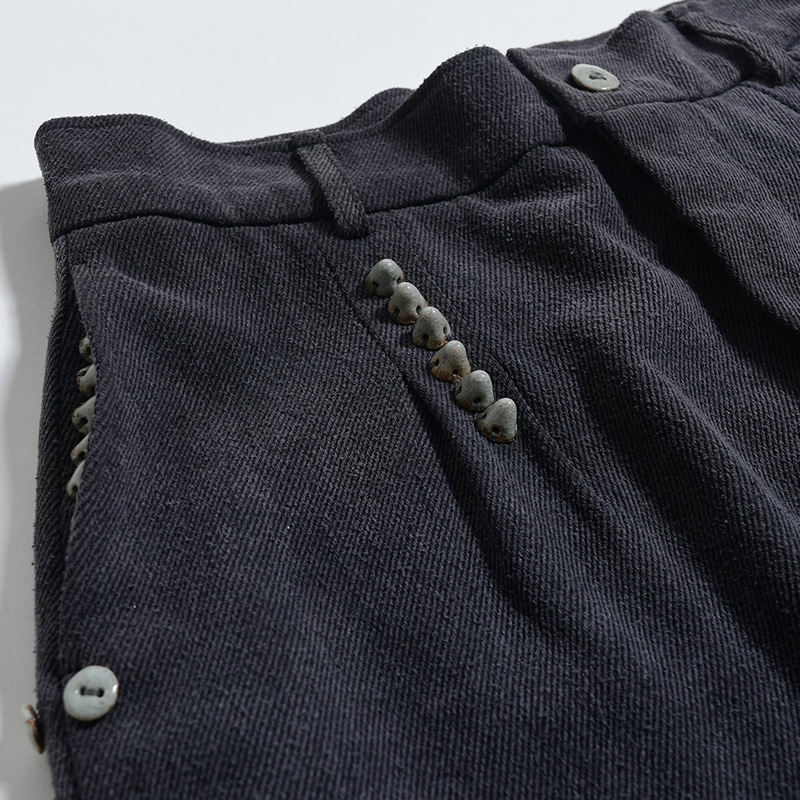 MAD SASHIKO SPIKED SLIM PANTS -CHARCOAL- | IN ONLINE STORE