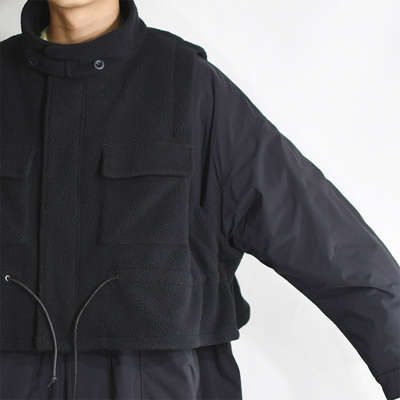 POLARTEC LAYERED M-65 -BLACK- | IN ONLINE STORE