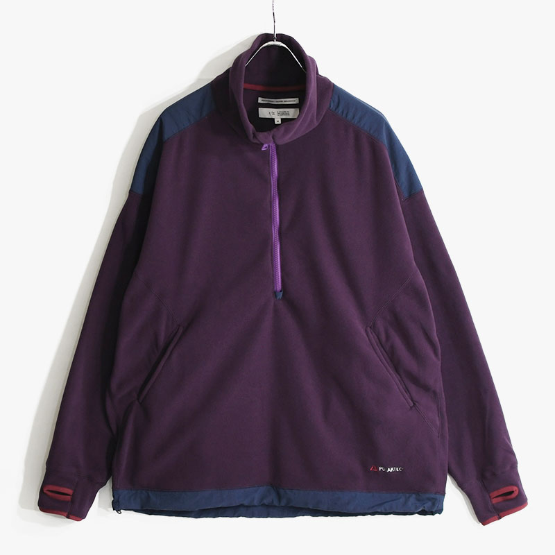 POLARTEC STAND ZIP PO -PURPLE- | IN ONLINE STORE