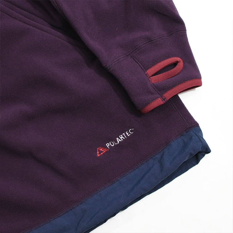 POLARTEC STAND ZIP PO -PURPLE- | IN ONLINE STORE