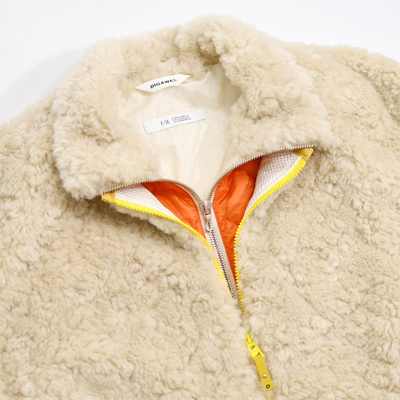 F/CE.×DIGAWEL FLEECE COLD CLIMATE JACKET -IVORY- | IN ONLINE STORE