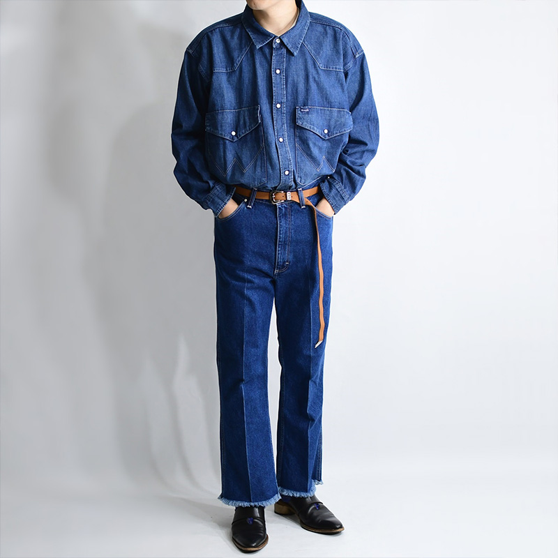 F/CE.×Wrangler 127MW DENIM SHIRTS by F/CE. -INDIGO- | IN ONLINE STORE