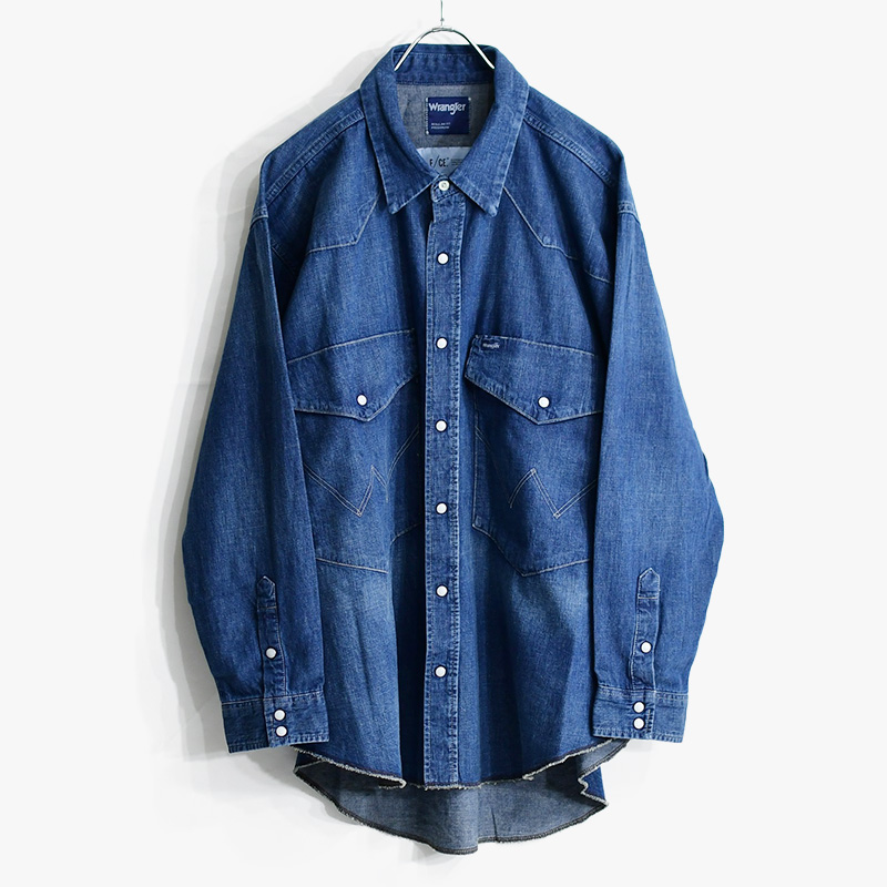 F/CE.×Wrangler 127MW DENIM SHIRTS by F/CE. -INDIGO- | IN ONLINE STORE