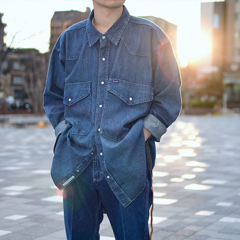 SHIFICE. × Wrangler 127MW DENIM SHIRTS - シャツ