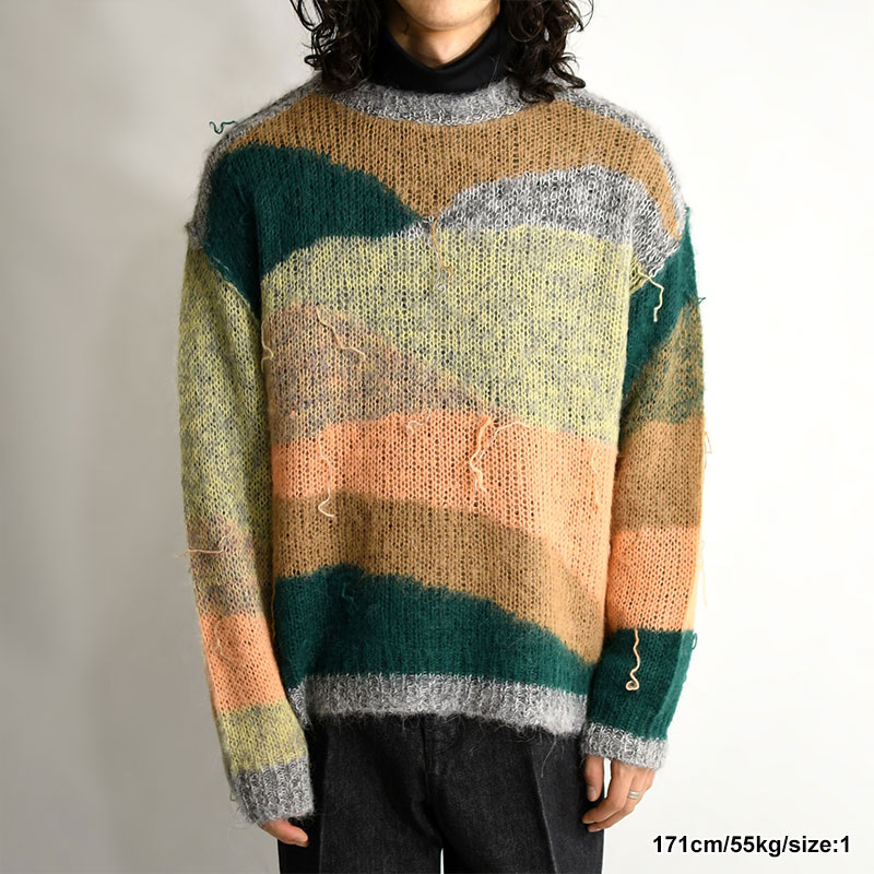 ◎新品◎ FILL THE BILL ALPACA INTARSIA KNIT トップス ニット