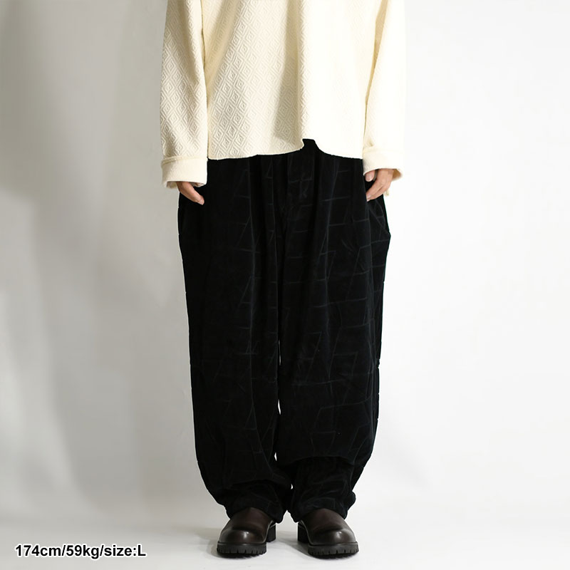 T VELOUR BALLOON PANTS -3.COLOR- | IN ONLINE STORE