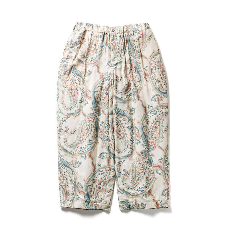 PAISLEY BAGGY SLACKS -2.COLOR- | IN ONLINE STORE