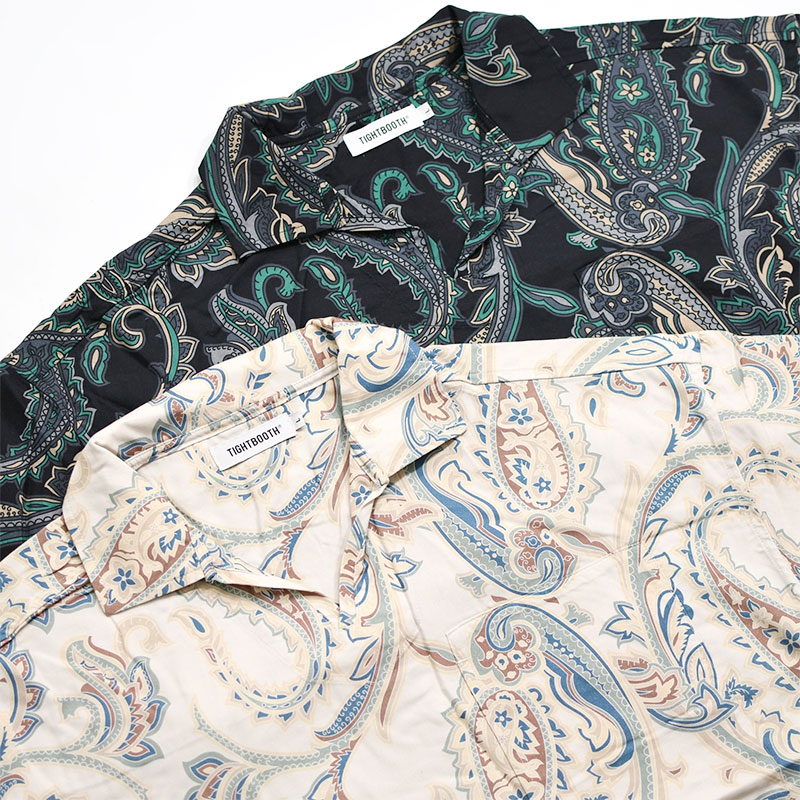 PAISLEY L/S OPEN SHIRT -2.COLOR- | IN ONLINE STORE