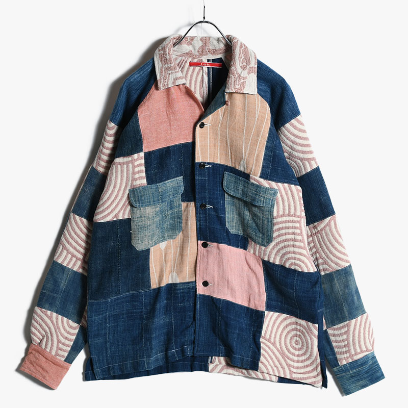 ひし型 Leh PATCHWORK BLOUSON | parceiraoatacadista.com.br