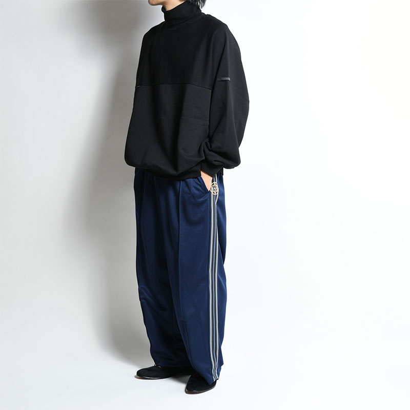 WIDE TRACK PANTS -NAVY- | IN ONLINE STORE