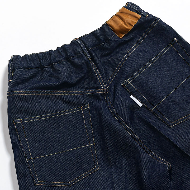 WIDE DENIM SLACKS -INDIGO RIGID- | IN ONLINE STORE