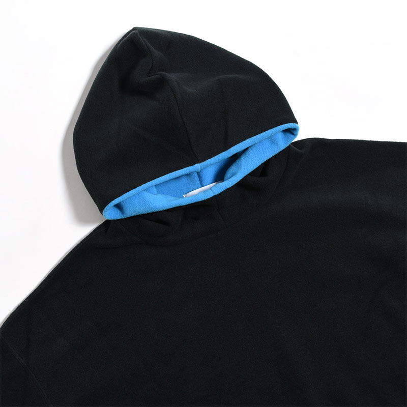 FLEECE BALL HOODIE -BLUE- | IN ONLINE STORE